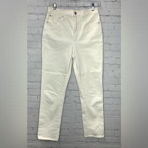 Madewell The Perfect Vintage Jean in Ivory Size 26